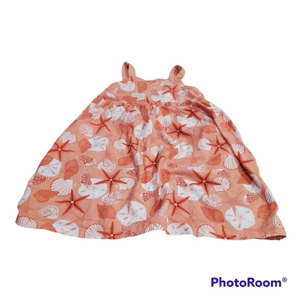 Wonder Nation Dress with Pockets 3T Beachy Vibes